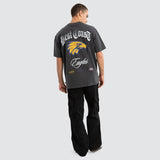 NXP x AFL West Coast Eagles Vintage Goth Tee - Pigment Asphalt