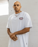 WNDRR TOP TIER BOX FIT TEE - WHITE