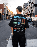 WNDRR REPRESENT HEAVY WEIGHT TEE - BLACK