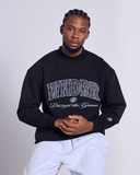 WNDRR TARGET CREW SWEAT - Black