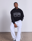 WNDRR TARGET CREW SWEAT - Black