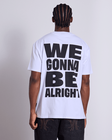 WNDRR MANTRA BOX FIT TEE - White