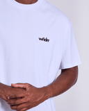 WNDRR MANTRA BOX FIT TEE - White