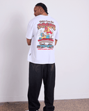 WNDRR Casa Del Dolar Box Fit Tee - White