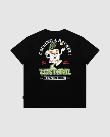 WNDRR ACE BOX FIT TEE - Black