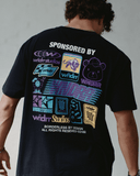 WNDRR SPONSORED BOX FIT TEE - BLACK
