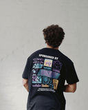 WNDRR SPONSORED BOX FIT TEE - BLACK