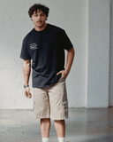 WNDRR SPONSORED BOX FIT TEE - BLACK