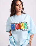 WNDRR Blissful Box Fit Tee - Baby Blue