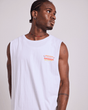 WNDRR Sin City Muscle Top - White