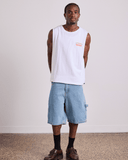 WNDRR Sin City Muscle Top - White