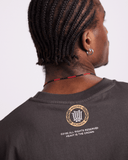 WNDRR VITA NOVA BOX FIT TEE - FADED BLACK