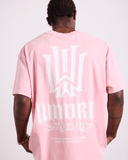 WNDRR BLEACH BOX FIT TEE - WASHED PINK