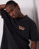WNDRR Sin City Box Fit Tee - Washed Black