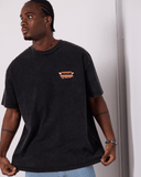 WNDRR Sin City Box Fit Tee - Washed Black