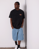 WNDRR Sin City Box Fit Tee - Washed Black