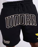 WNDRR Riot Tech Track Short - Black