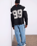 WNDRR Wayne Hockey Jersey - Black/White