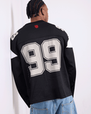 WNDRR Wayne Hockey Jersey - Black/White