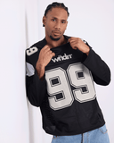 WNDRR Wayne Hockey Jersey - Black/White