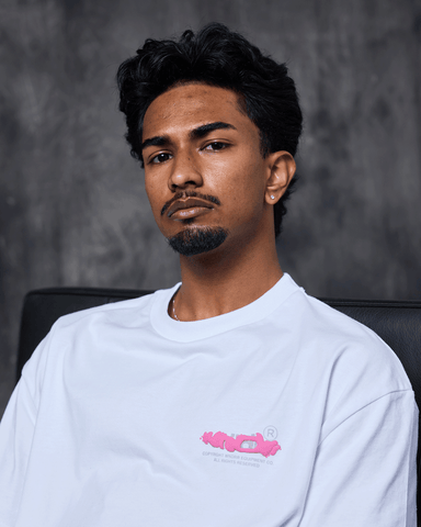 WNDRR TEST BOX FIT TEE - WHITE
