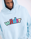 WNDRR Tint Box Fit Hoodie - Baby Blue