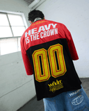 WNDRR Dynasty Quarterback Jersey - Red/Black
