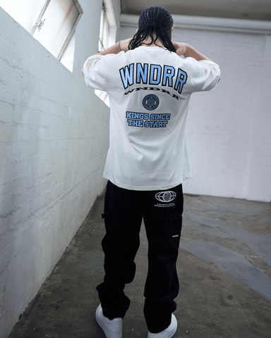 WNDRR EMPORIUM HEAVY WEIGHT TEE - Off White