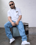 WNDRR Pledge Box Fit Tee - White.