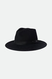 BRIXTON Dayton Convertabrim Rancher Hat - Black/Black