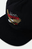 BRIXTON Keller Snapback Cap - Black
