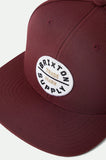 BRIXTON Oath III Snapback - Port