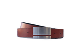VARCE 2 Buckle Belt Box Set - Black/Tan