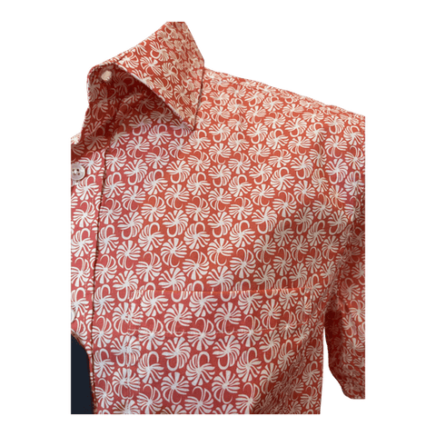 Bridgeport B2524 Luxe Cotton Stretch S/S Shirt - Melon