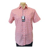 Bridgeport B2524 Luxe Cotton Stretch S/S Shirt - Melon