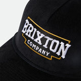 BRIXTON Pierson C NP MP Snapback - Black