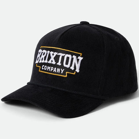 BRIXTON Pierson C NP MP Snapback - Black