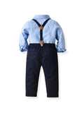 E-MALE 4 Piece Boys Clothing Set - Navy/Blue