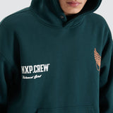 NENA AND PASADENA Corbusian Heavy Box Fit Hoodie - Bull Pine