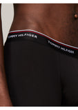TOMMY HILFIGER 1U87903842 3 Pack Stretch Cotton Trunk – Black