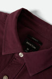 BRIXTON Charter L/S Shirt - Port