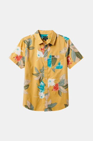 BRIXTON Charter Print S/s Shirt - Sunset Passion