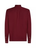 TOMMY HILFIGER MW0MW36824 VLP Flex Brushed Solid Rf Shirt - Deep Rouge