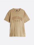 TOMMY JEANS DM0DM20356_ACT Varsity Washed Tee - Relic Tan