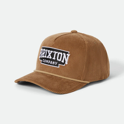 BRIXTON Pierson C NP MP Snapback - Sand