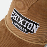 BRIXTON Pierson C NP MP Snapback - Sand