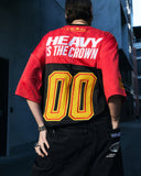 WNDRR Dynasty Quarterback Jersey - Red/Black