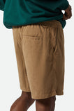 BRIXTON Everyday Corduroy Short - Khaki
