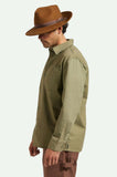 BRIXTON Dayton Convertabrim Rancher Hat - Coffee/Brown