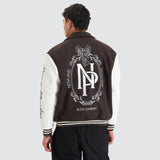 NENA AND PASADENA Facade Varsity Jacket - After Dark